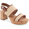 image:imageAerosoles Womens Camera Platform SandalSand Raffia