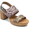 image:imageAerosoles Womens Camera Platform SandalSnake Print