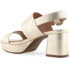 image:imageAerosoles Womens Camera Platform SandalSoft Gold Canvas