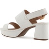 image:imageAerosoles Womens Camera Platform SandalWhite Crackled Leather