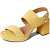 image:imageAerosoles Womens Camera Platform SandalYellow Freesia Suede