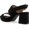 image:imageAerosoles Womens Camilia Platform SandalBlack Faux Suede