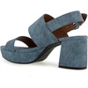 image:imageAerosoles Womens Camilia Platform SandalBlue Jean Denim Textured Faux Leather