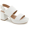 image:imageAerosoles Womens Camilia Platform SandalBright White Faux Leather