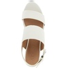 image:imageAerosoles Womens Camilia Platform SandalBright White Faux Leather