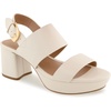 image:imageAerosoles Womens Camilia Platform SandalEggnog Faux Leather