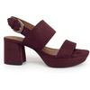 image:imageAerosoles Womens Camilia Platform SandalFig Faux Suede