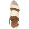 image:imageAerosoles Womens Camilia Platform SandalGold Metallic Textured Faux Leather