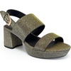image:imageAerosoles Womens Camilia Platform SandalGold Stretch Lame