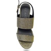 image:imageAerosoles Womens Camilia Platform SandalGold Stretch Lame