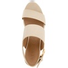 image:imageAerosoles Womens Camilia Platform SandalLight Stone Lizard Embossed Faux Leather