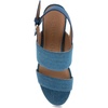 image:imageAerosoles Womens Camilia Platform SandalMedium Blue Denim