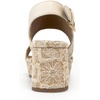 image:imageAerosoles Womens Camilia Platform SandalNaturalEggnog Lace Raffia