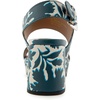 image:imageAerosoles Womens Camilia Platform SandalNavyEggnog Printed Floral Faux Leather