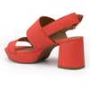 image:imageAerosoles Womens Camilia Platform SandalOrange Faux Soft Leather