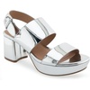 image:imageAerosoles Womens Camilia Platform SandalSilver Metallic