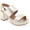 image:imageAerosoles Womens Camilia Platform SandalSoft Gold Pu