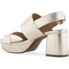 image:imageAerosoles Womens Camilia Platform SandalSoft Gold Pu