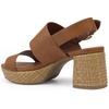 image:imageAerosoles Womens Camilia Platform SandalTan Faux LeatherBasket Raffia