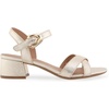 image:imageAerosoles Womens CinziaGold Metallic Textured Faux Leather