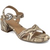 image:imageAerosoles Womens CinziaPale Yellow Faux Snake Print