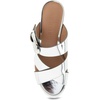 image:imageAerosoles Womens CollinSilver Mirror Metallic Pu