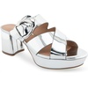 image:imageAerosoles Womens CollinSilver Mirror Metallic Pu