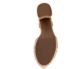 image:imageAerosoles Womens Cosmos Heeled SandalsBeige Beige Leather