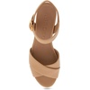 image:imageAerosoles Womens Cosmos Heeled SandalsBeige Beige Leather