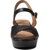 image:imageAerosoles Womens Cosmos Heeled SandalsBlack Leather