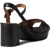 image:imageAerosoles Womens Cosmos Heeled SandalsBlack Leather