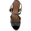 image:imageAerosoles Womens Cosmos Heeled SandalsBlack Patent Pu