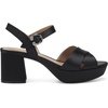 image:imageAerosoles Womens Cosmos Heeled SandalsBlack Satin