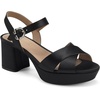 image:imageAerosoles Womens Cosmos Heeled SandalsBlack Satin