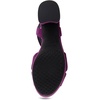 image:imageAerosoles Womens Cosmos Heeled SandalsDark Purple Suede