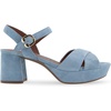 image:imageAerosoles Womens Cosmos Heeled SandalsDusty Blue Suede