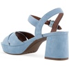 image:imageAerosoles Womens Cosmos Heeled SandalsDusty Blue Suede