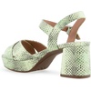 image:imageAerosoles Womens Cosmos Heeled SandalsGleam Snake Print Leather