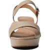 image:imageAerosoles Womens Cosmos Heeled SandalsNude Leather