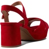 image:imageAerosoles Womens Cosmos Heeled SandalsRed Suede
