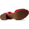 image:imageAerosoles Womens Cosmos Heeled SandalsRed Suede