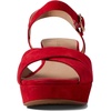 image:imageAerosoles Womens Cosmos Heeled SandalsRed Suede
