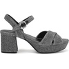image:imageAerosoles Womens Cosmos Heeled SandalsSilver Metallic