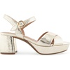 image:imageAerosoles Womens Cosmos Heeled SandalsSoft Gold Leather