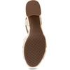 image:imageAerosoles Womens Cosmos Heeled SandalsSoft Gold Leather
