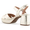 image:imageAerosoles Womens Cosmos Heeled SandalsSoft Gold Leather