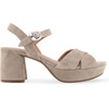 image:imageAerosoles Womens Cosmos Heeled SandalsTrench Coat Suede