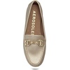 image:imageAerosoles Womens DallasGold Metallic Pebbled Faux Leather