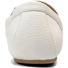 image:imageAerosoles Womens DallasWhite Pebbled Faux Leather