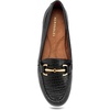 image:imageAerosoles Womens Day DriveBlack Mini Embossed Croc Faux Leather